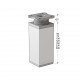 LEG KM 40x40 / MAT ALUMINIUM